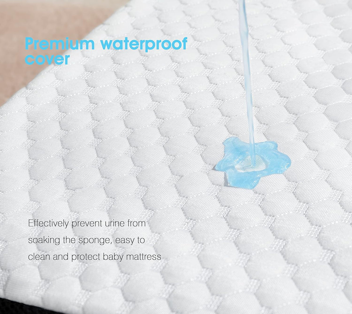 Waterproof Memory Foam Mini Crib Mattress I2020
