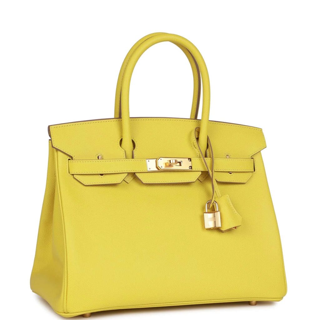 Lime Epsom Leather Handbag S1355