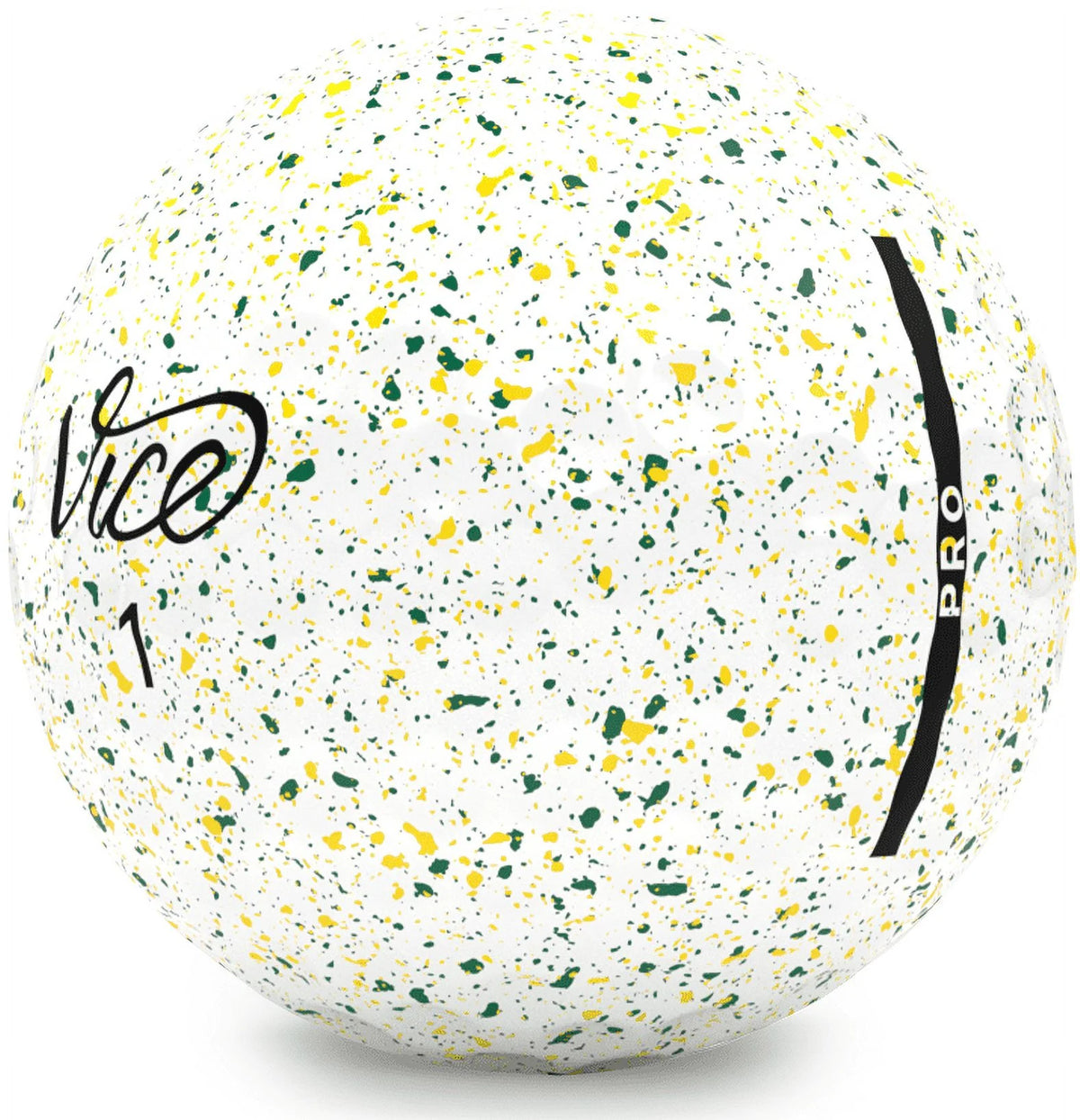 Yellow and Green Golf Balls, 1 Dozen B723009