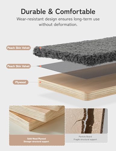 Cat Wall Shelves 4-in-1 Climbing Wall Furniture Set with Scratching Posts, Cat Bed & Sofa, Gray I42889