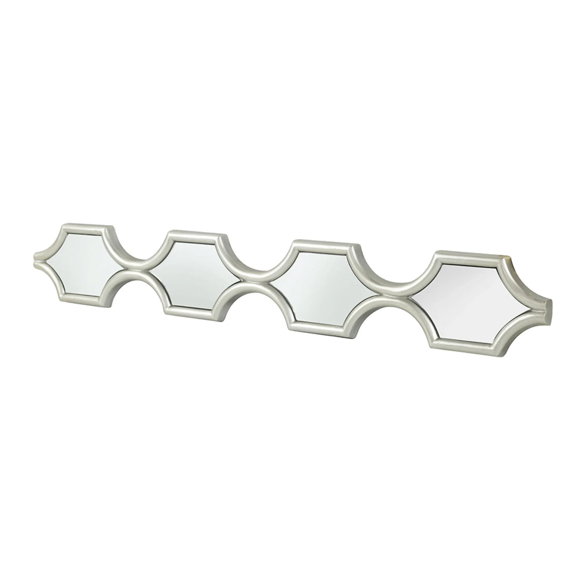 Silver Long Narrow Wall Mirror D980727