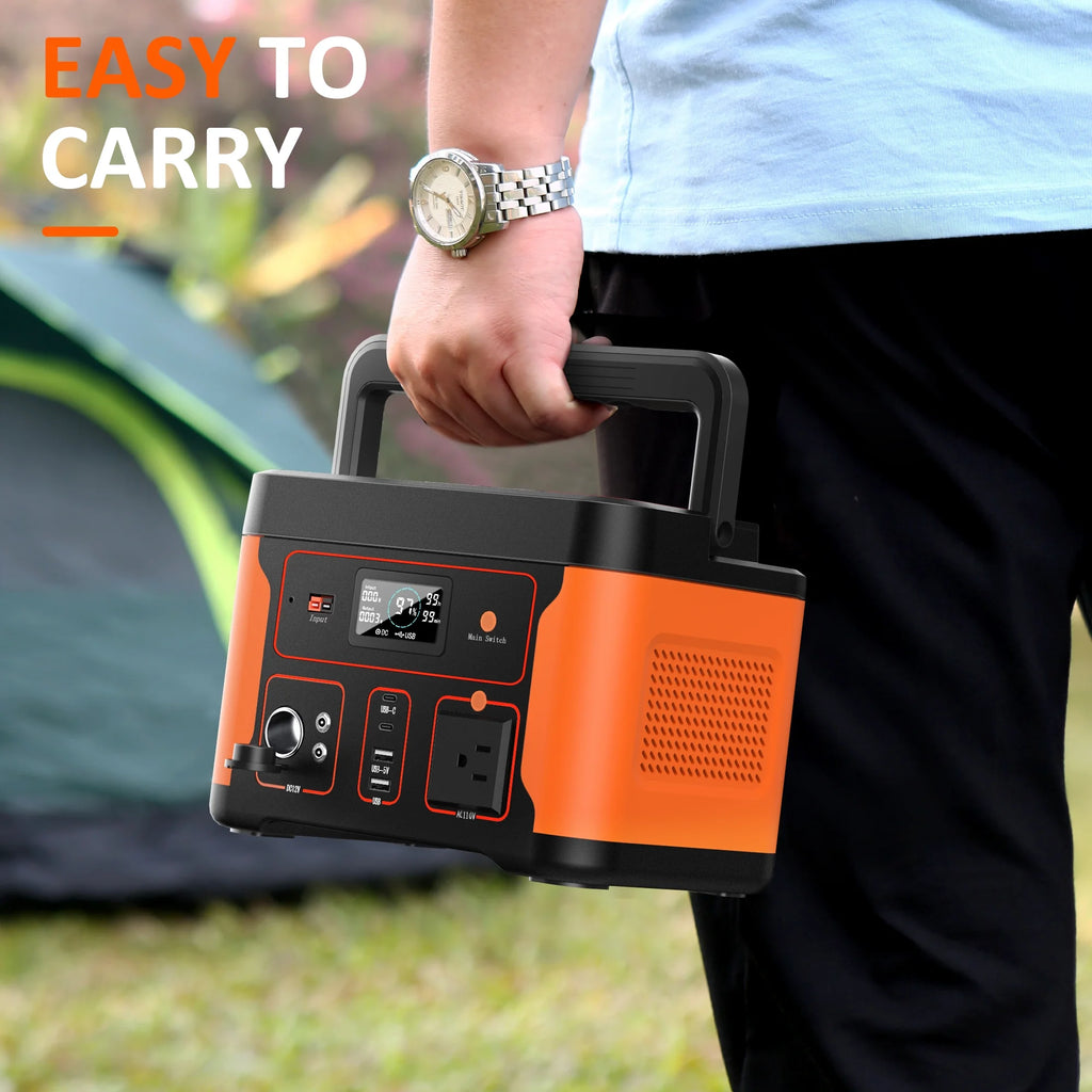 Portable Power Station 600W 550Wh LiFePO4 Battery Z23739