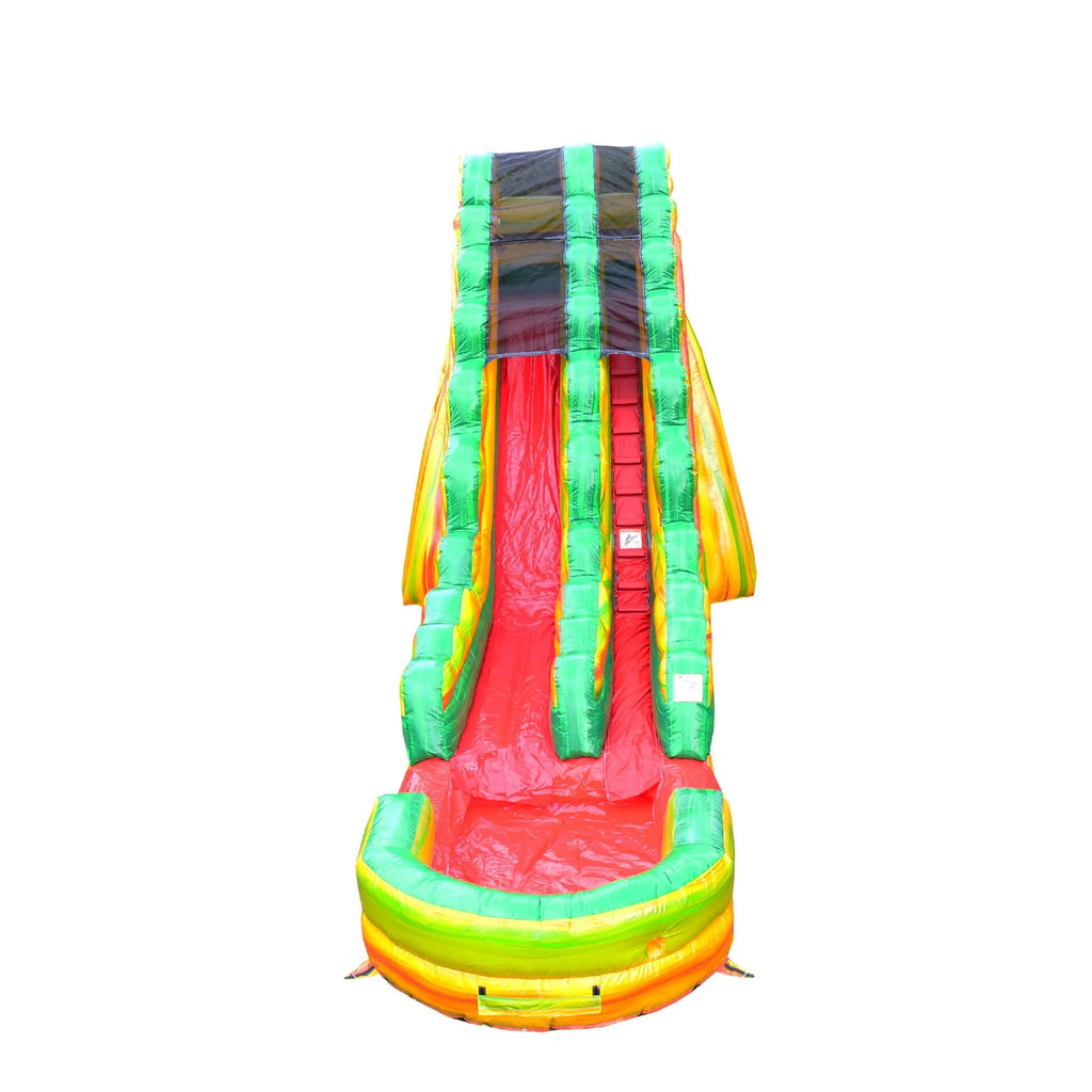 Inflatable Water Slide with Splash Pool R6746