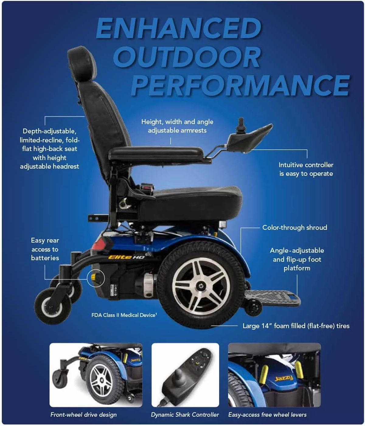 Heavy Duty Power Chair B58956
