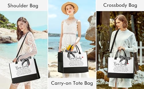 Canvas Tote Bag & Makeup Bag Gift Set A5468
