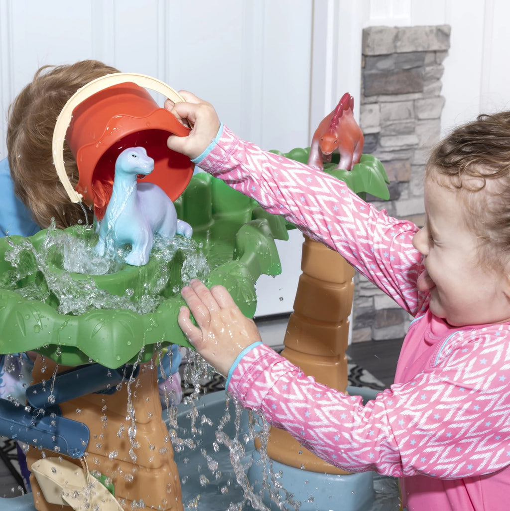 Gray Plastic Water Table with 13-piece Playset K989