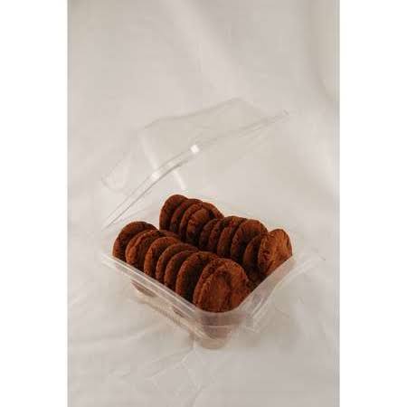 6x6x3 Hinged Clamshell Compostable H547