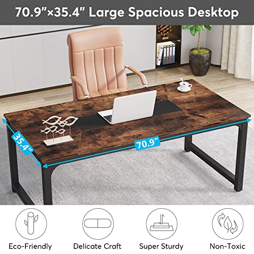 White 63 x 31.5 inch Computer Desk A81639