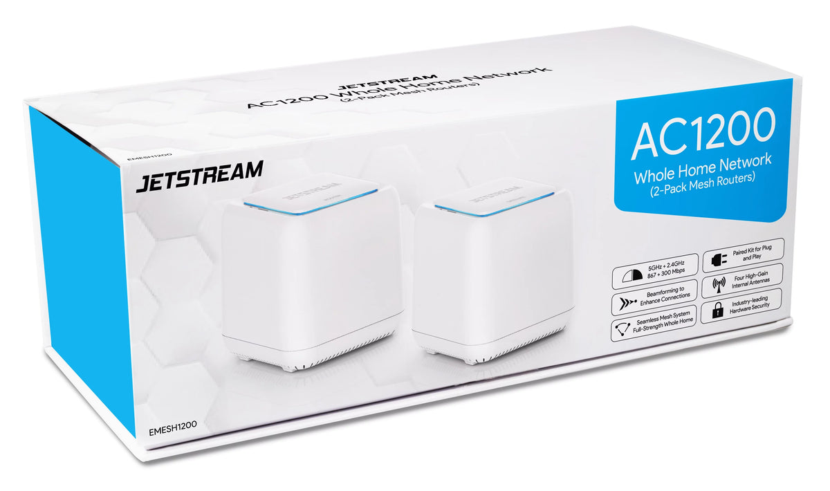 AC1200 Whole Home WiFi Mesh Routers 2-Pack Y249217