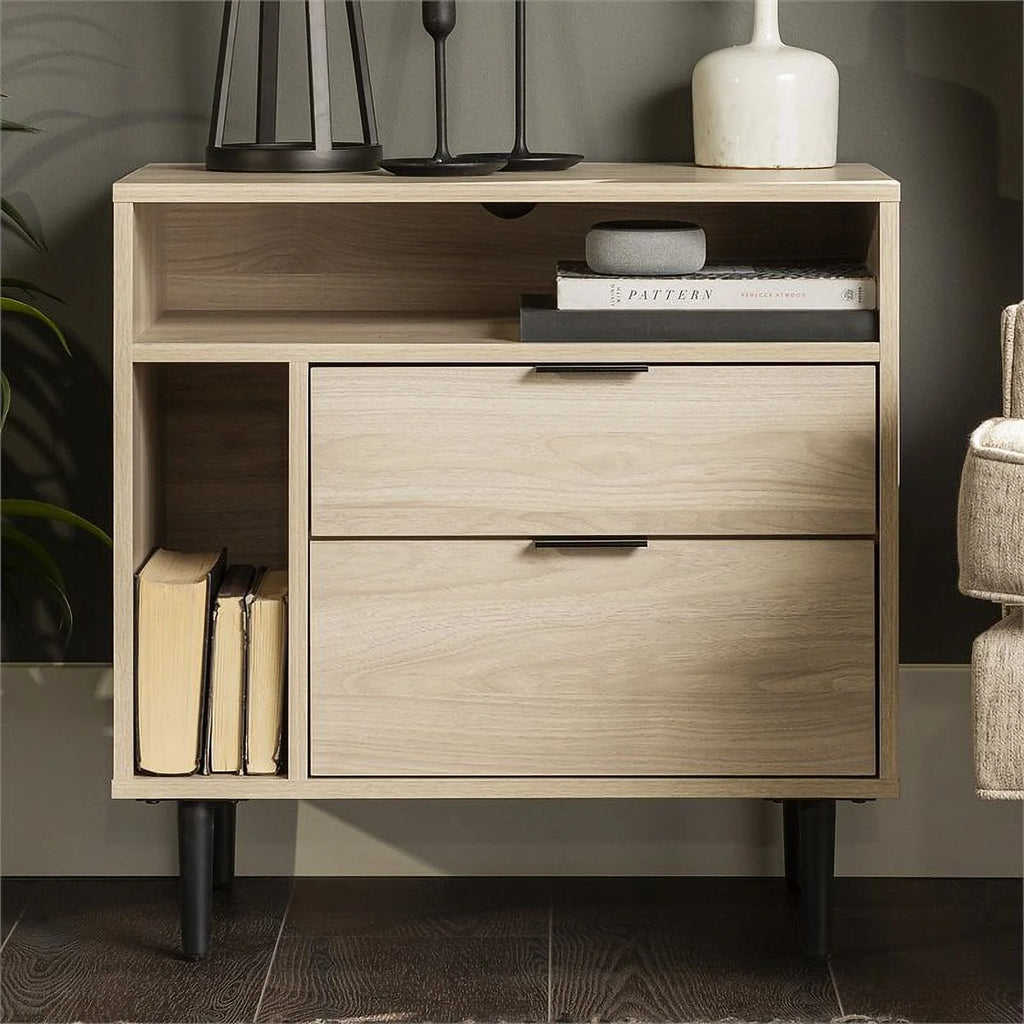25" Birch Finish Nightstand K88789