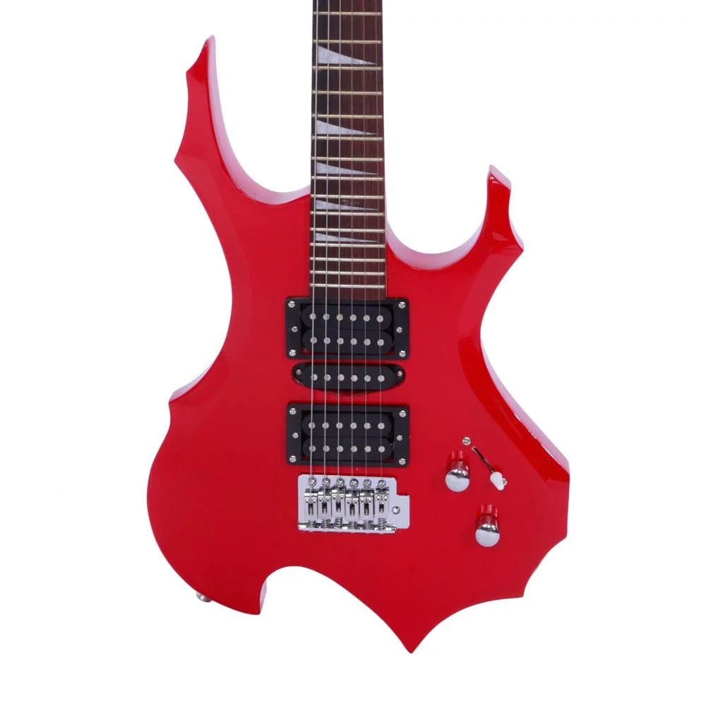 Red Electric Guitar with Bag Y676