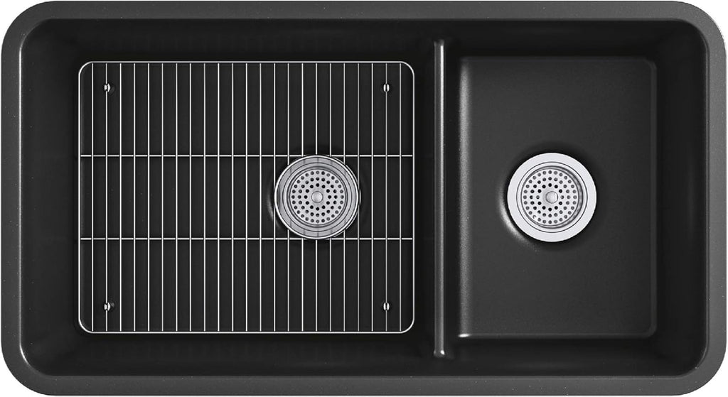 Matte Black 36 Minimum Base Cabinet Width N909