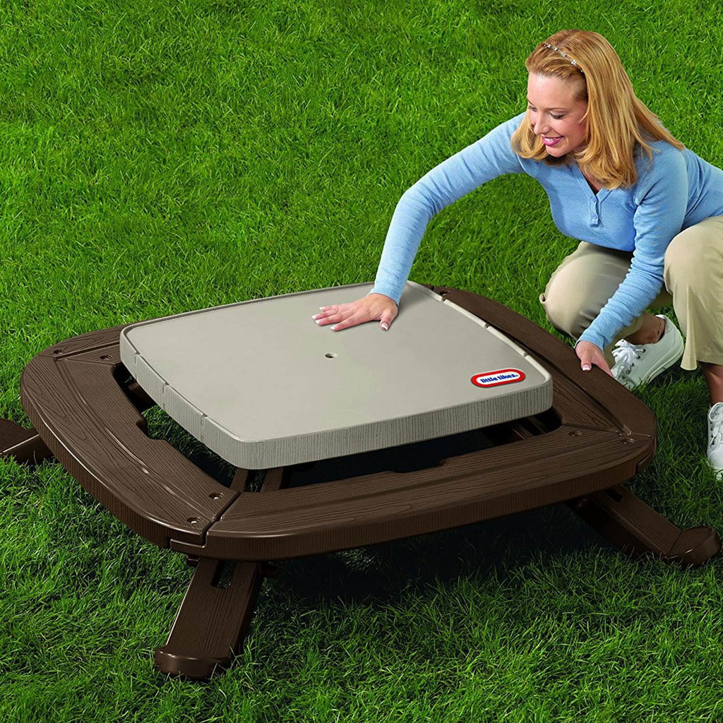 Kids Picnic Table with Umbrella P281609