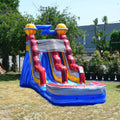 15' Inflatable Water Slide with Splash Pool E174986