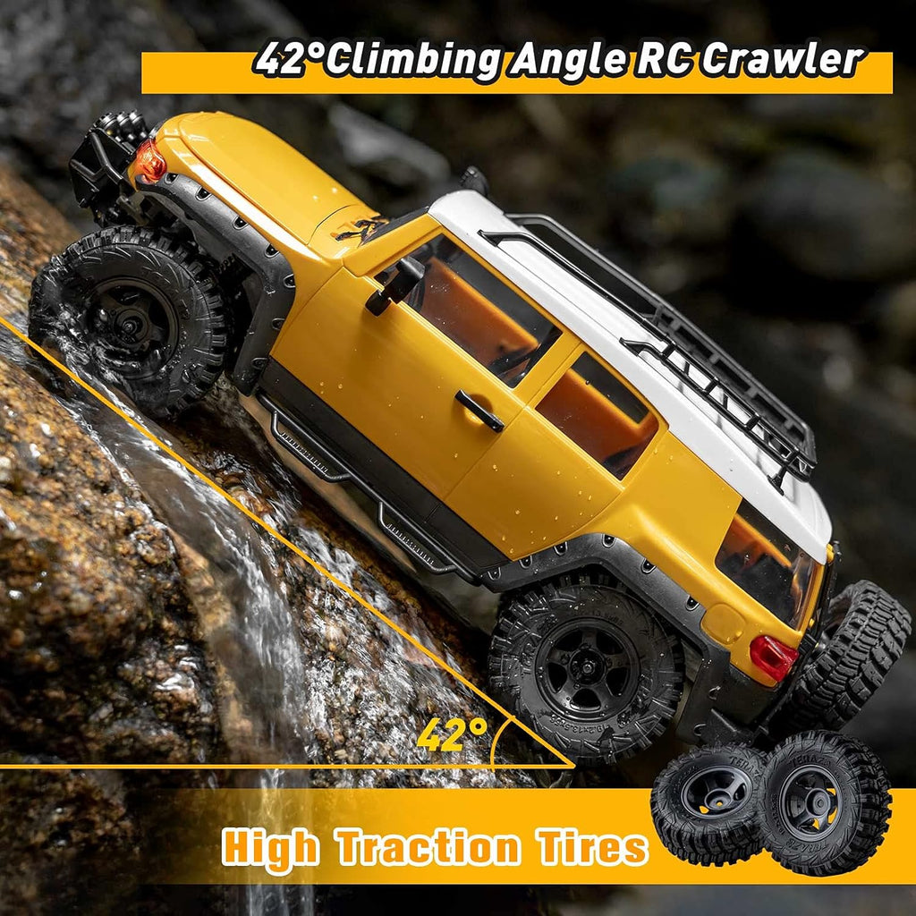 1/18 RC Crawler 4WD RTR Remote Control Car with LED Lights E9620