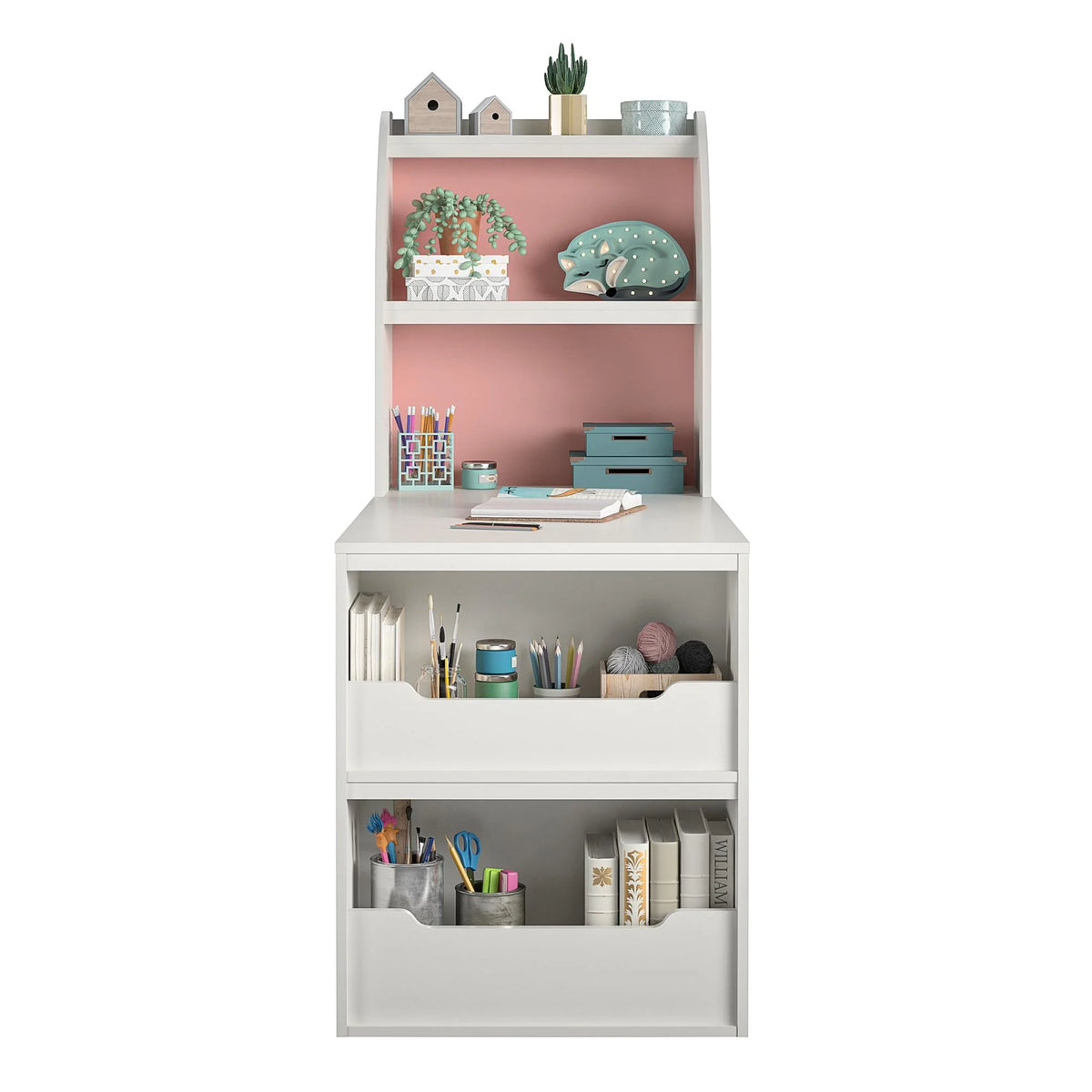 White Kids Craft Desk H7063