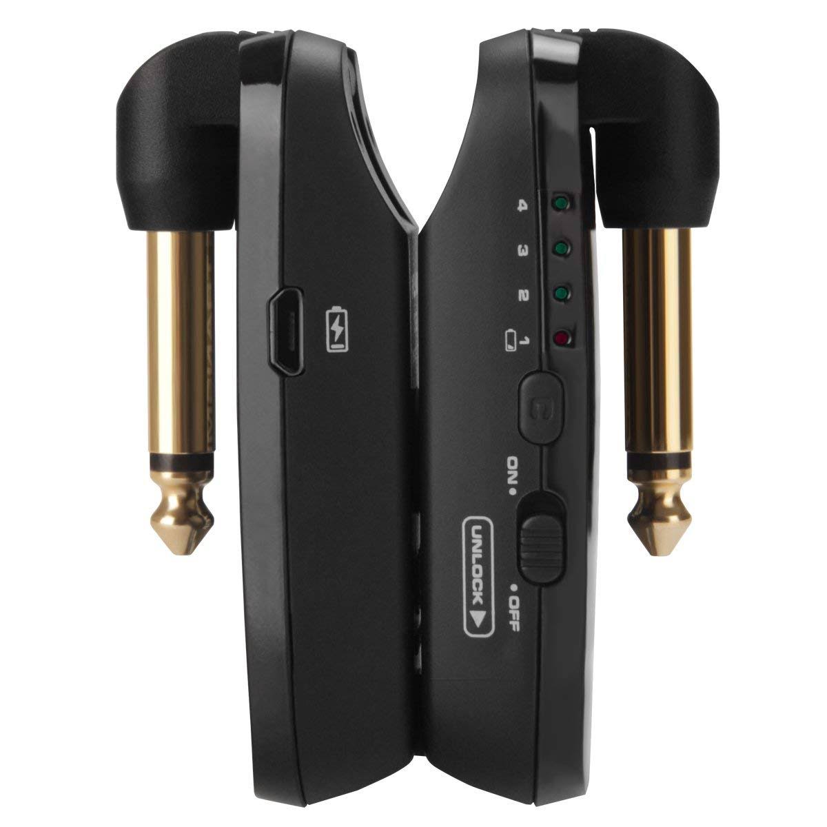 Black Wireless Guitar Transmitting System R321