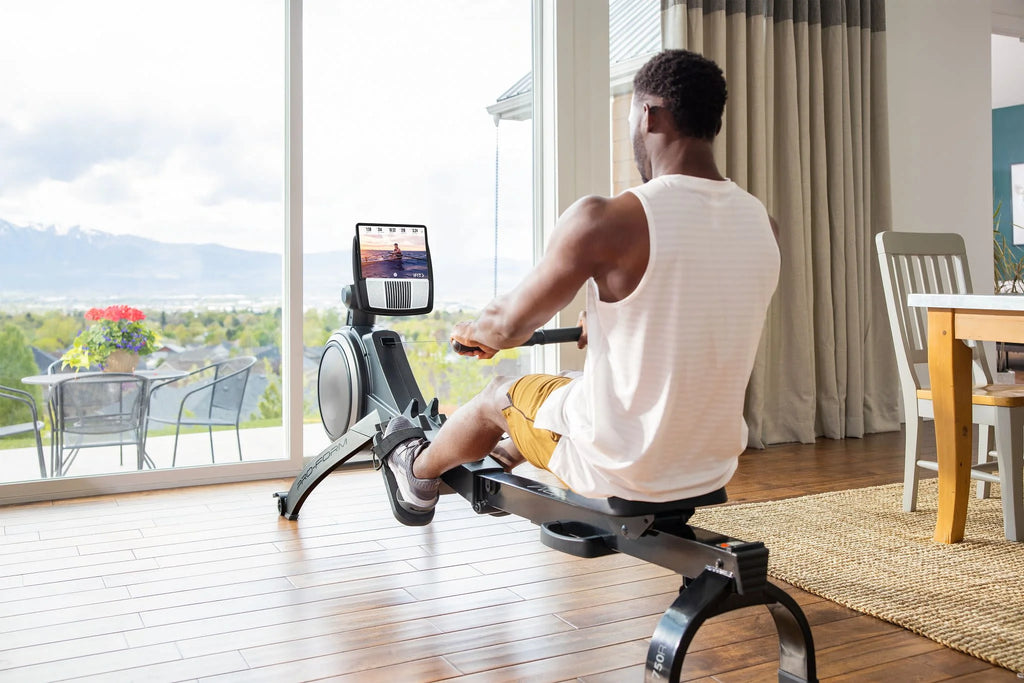 Rower with Display and Tablet Holder F434