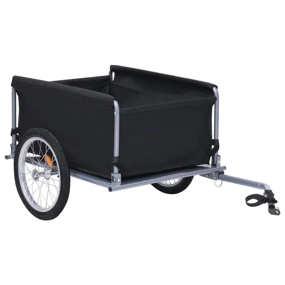 Bike Cargo Trailer Black and Red 143.3 lb S3001