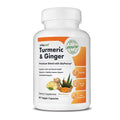 Turmeric & Ginger Supplement with BioPerine 60 Capsules N198