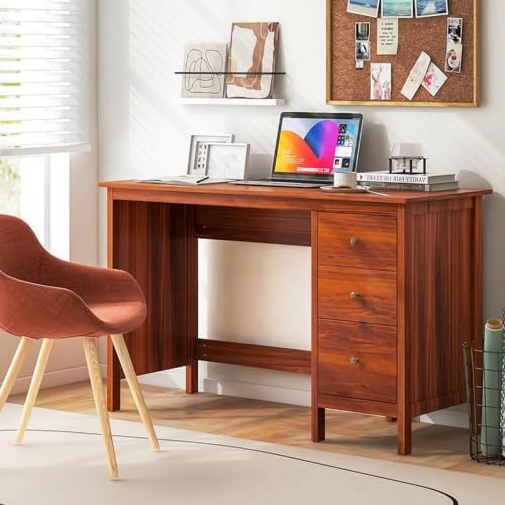 Black Desk with Drawers Z1060