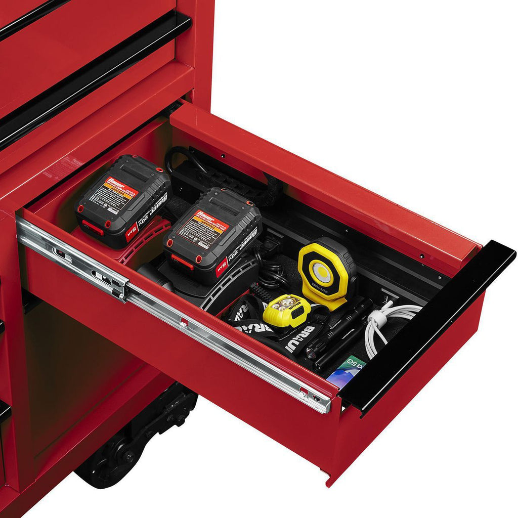 56 in. x 22 in. Red Roll Cab D83337