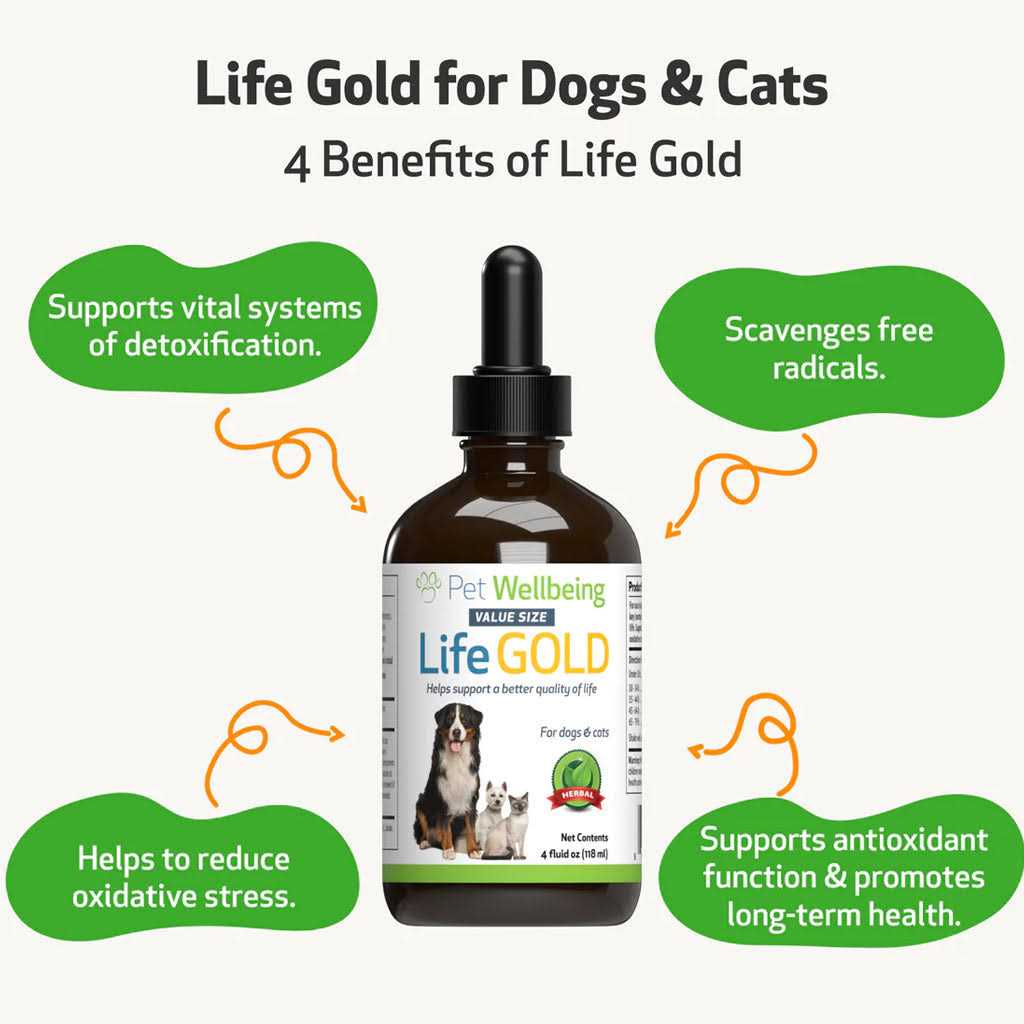 Pet Wellbeing Life Gold for Dogs F431