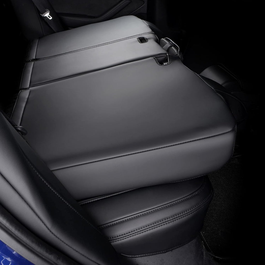 Pu Leather Car Seat Covers Full Set Black C79280