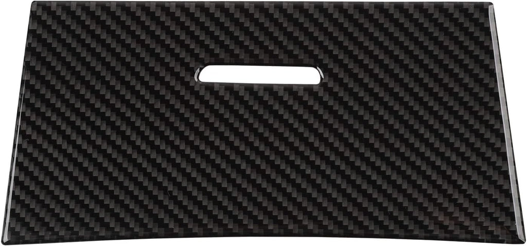 Real Carbon Fiber Center Console Storage Stickers N80856