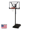 Adjustable Portable Basketball Hoop 48 inch Polycarbonate T482196