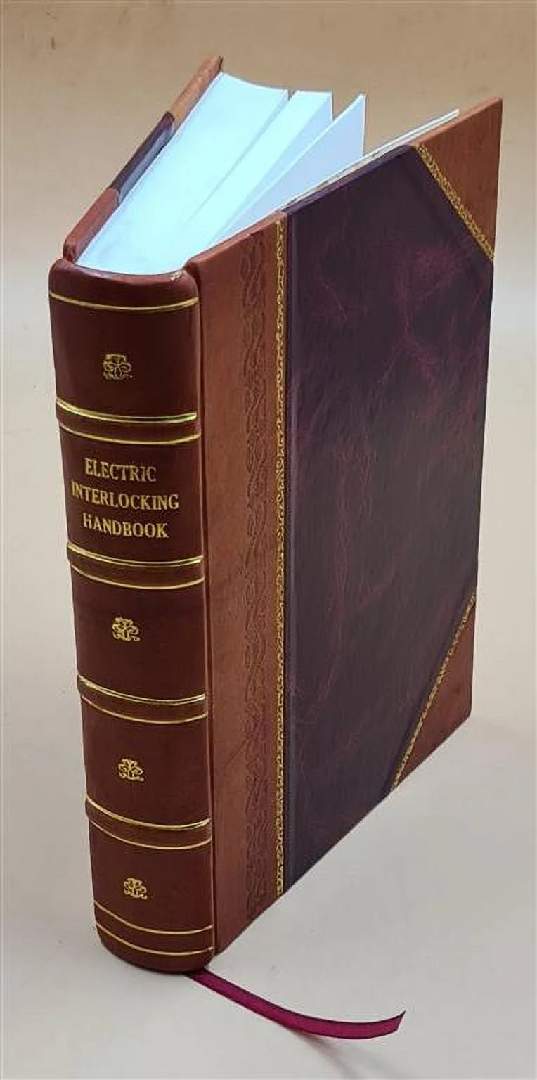 Electric Interlocking Handbook Leather Bound P451840