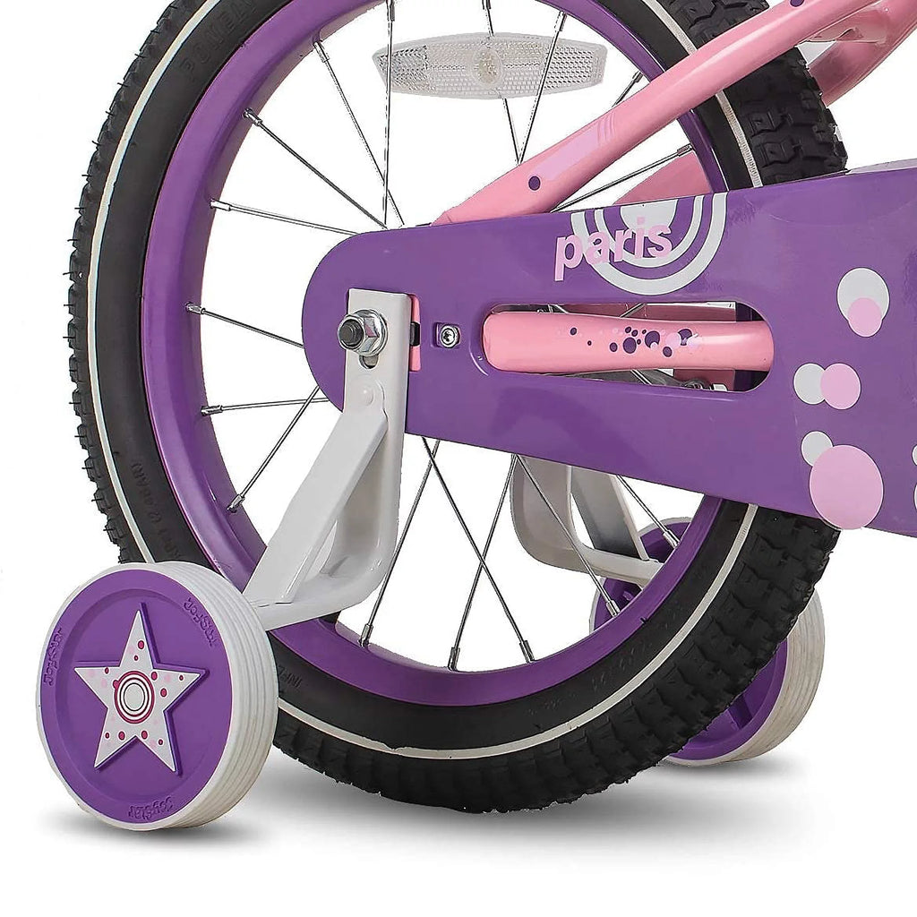18 Inch Girls Training Wheel Bike E4079