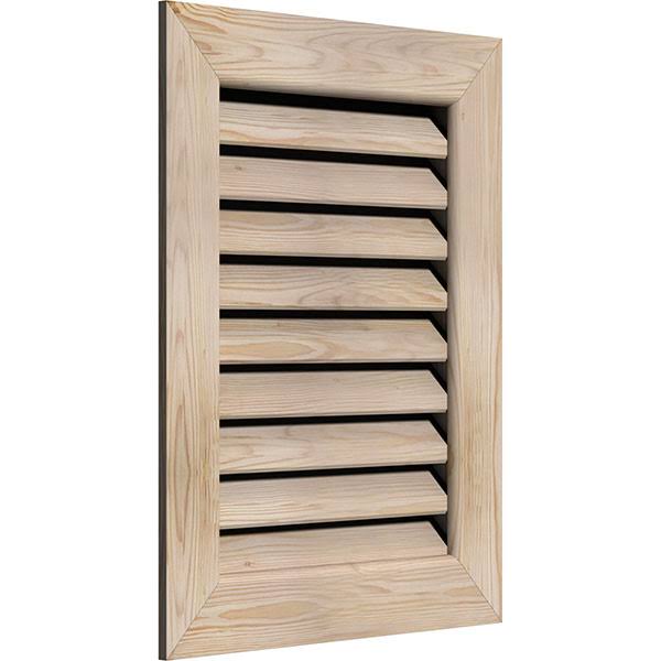 Unfinished Smooth Pine Gable Vent M933480