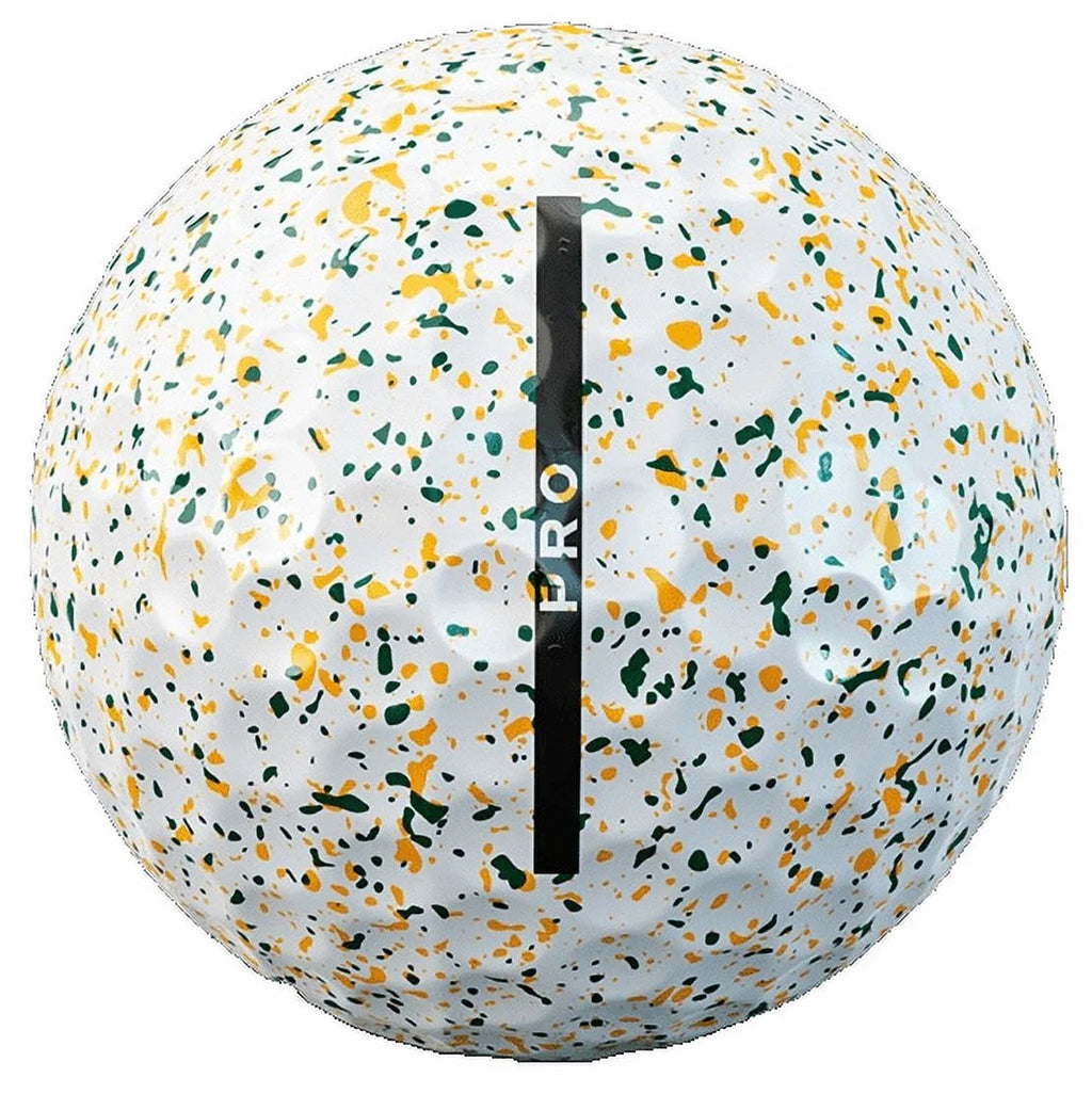 Yellow and Green Golf Balls, 1 Dozen B723009