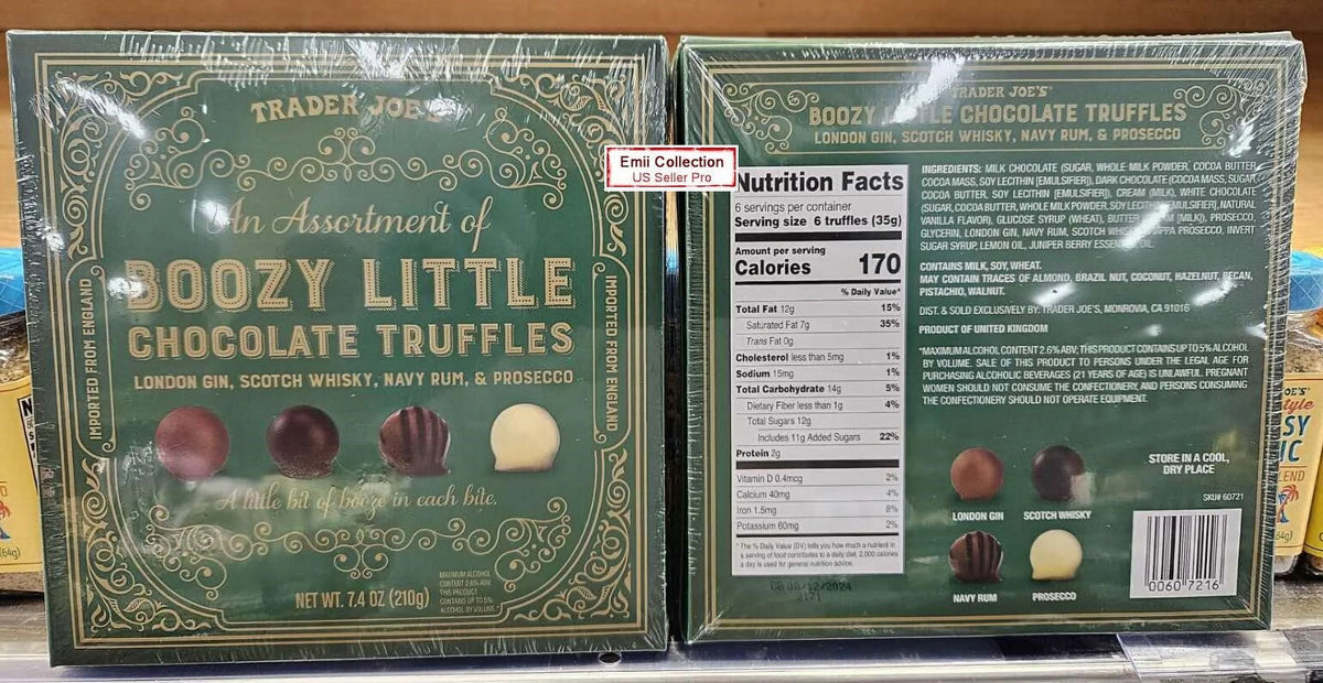 Chocolate Truffles 7.4oz 2 Boxes Y5616