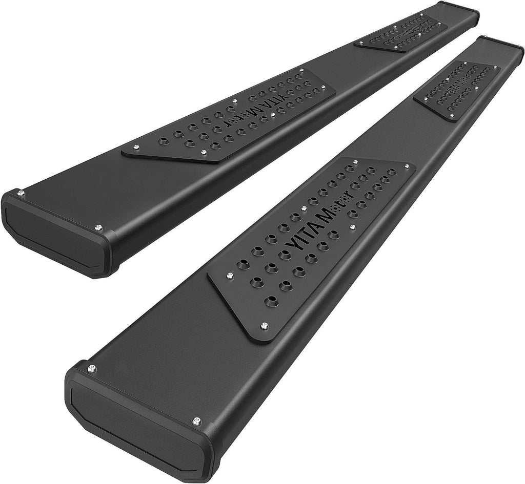 6.5 Inches Textured Black Running Boards C9854