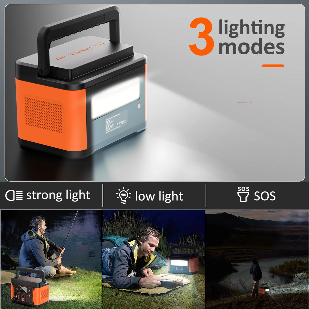 Portable Power Station 600W 550Wh LiFePO4 Battery Z23739