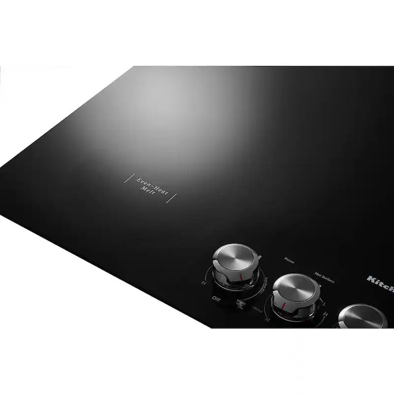 Black 5 Elements Electric Cooktop with Knob Controls V77346