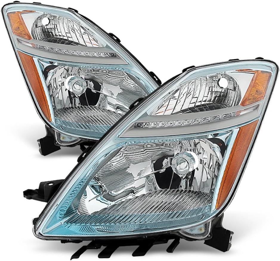 Toyota Prius Halogen Headlights Replacement Headlamps F3785