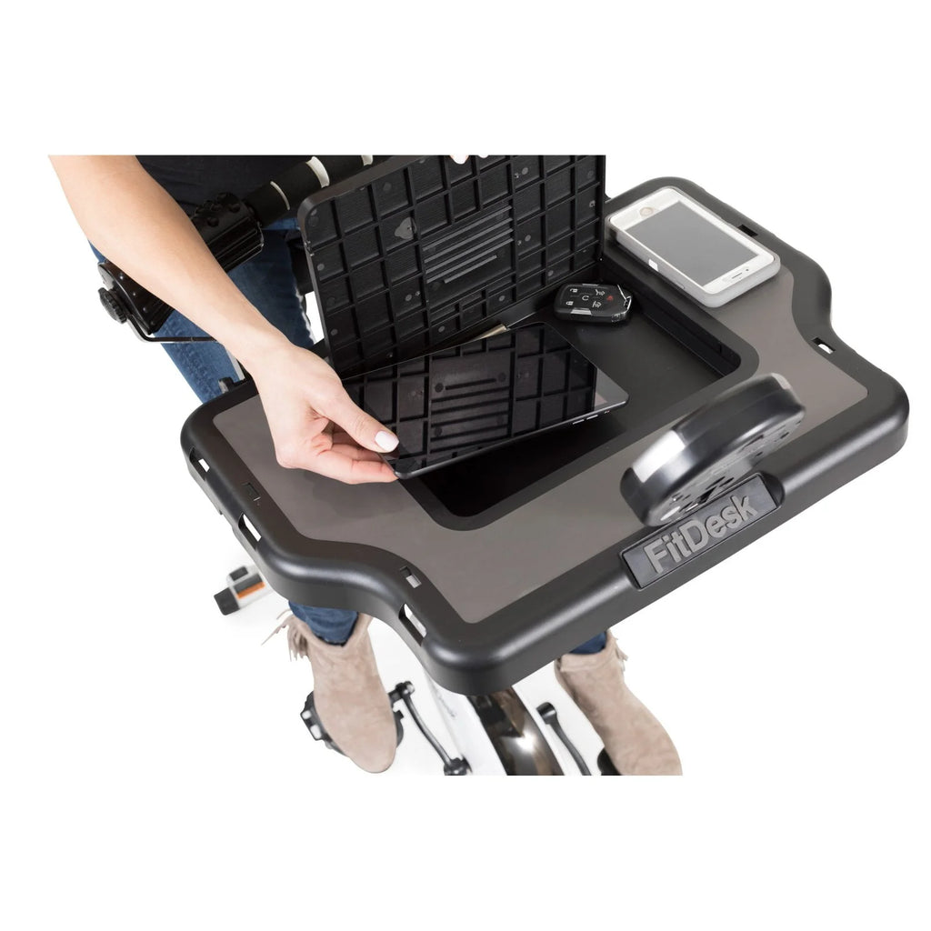 Exercise Bike Desk with Tablet Holder I346