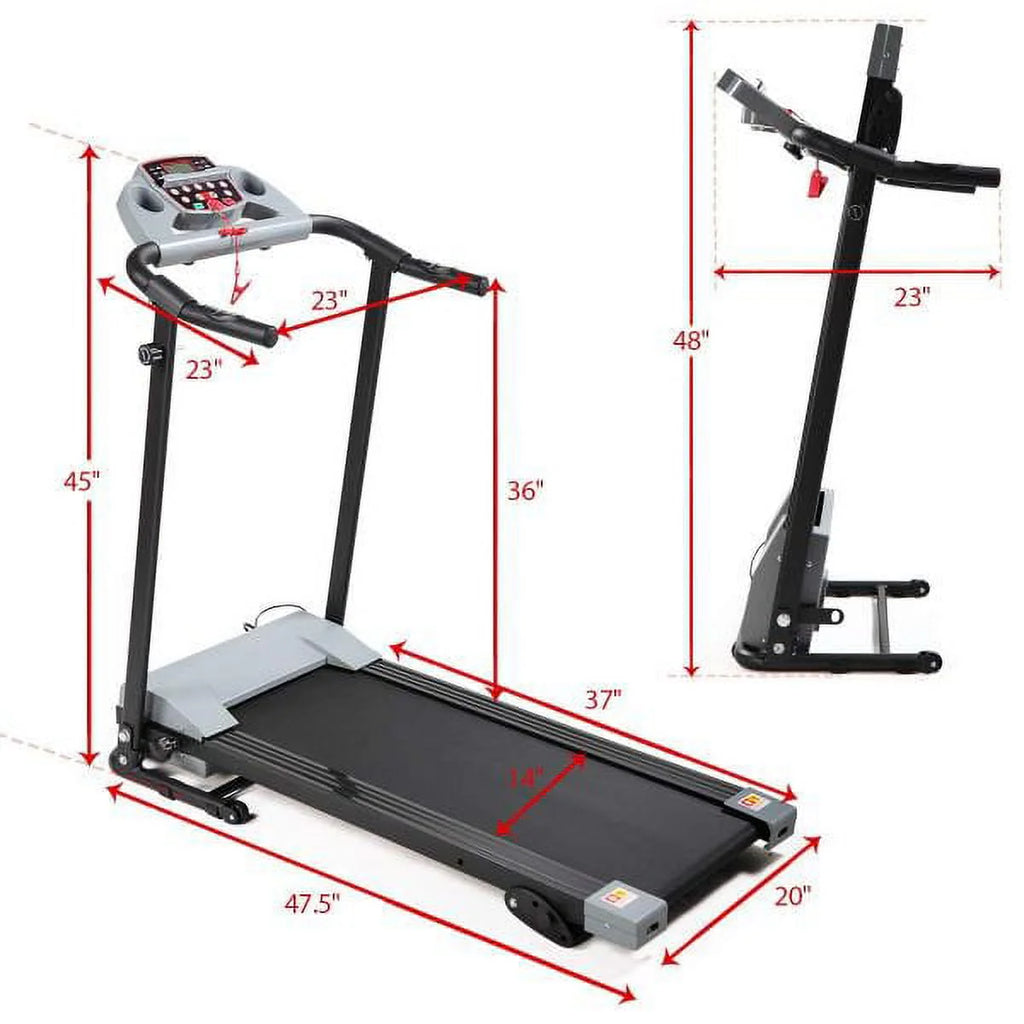 Folding Electric Treadmill 7.0 MPH Y2043