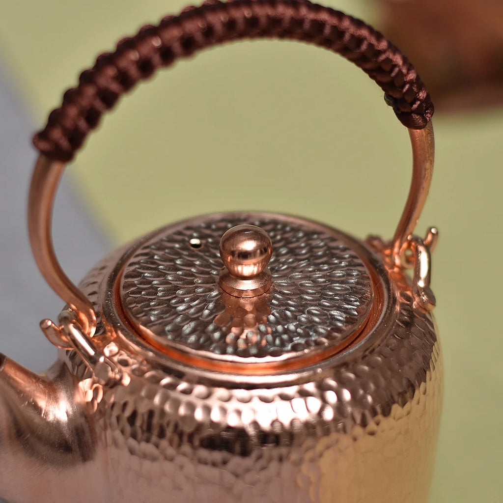 300ml Hand-made Pure Copper Teapot E3356