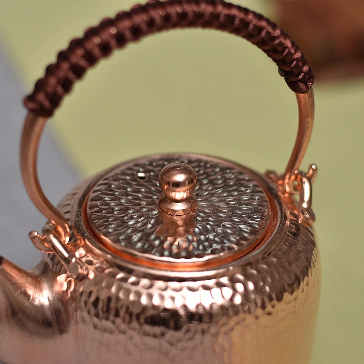 300ml Hand-made Pure Copper Teapot E3356