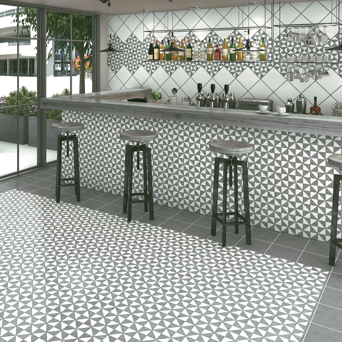 9.75x22 Porcelain Floor and Wall Tile H418