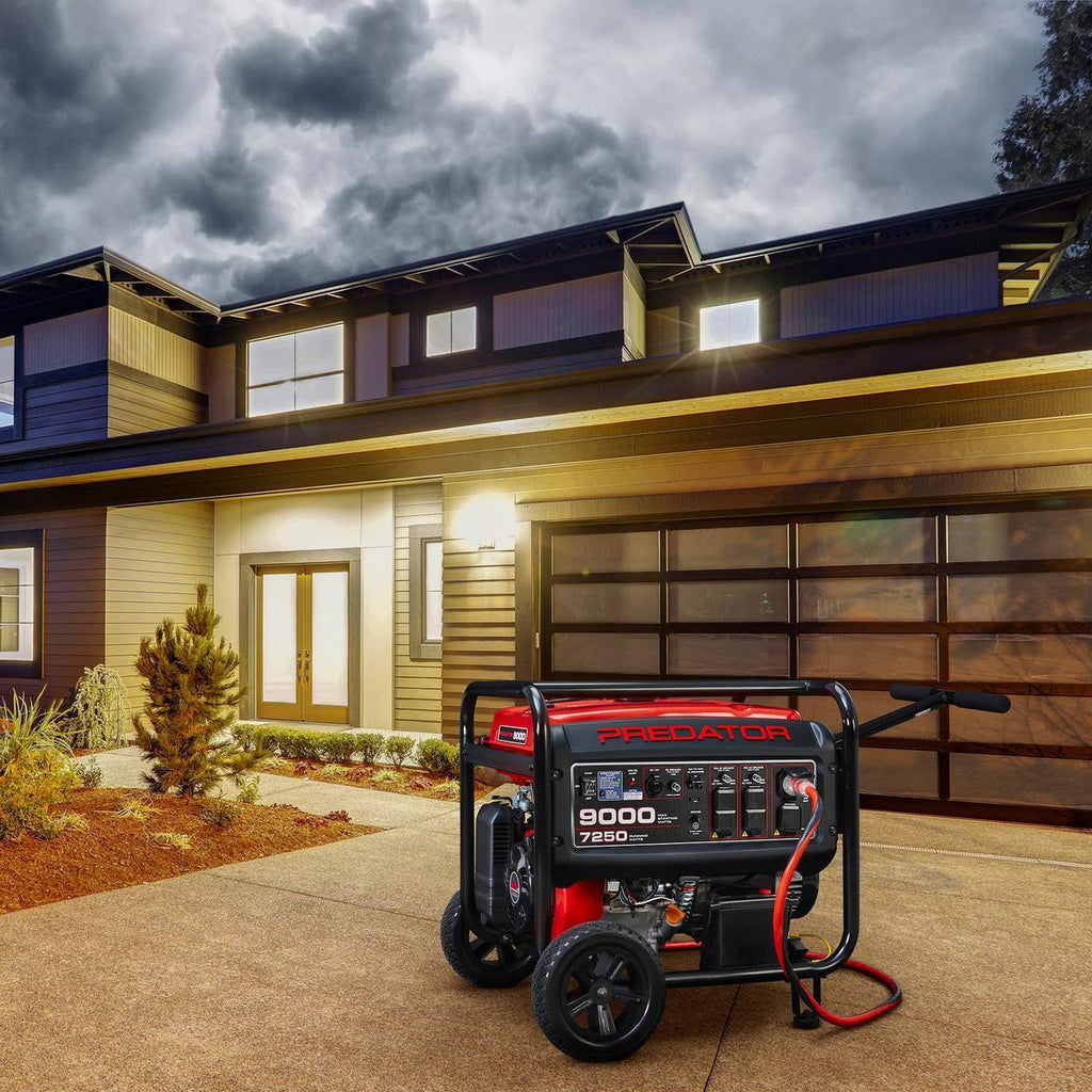9000 Watt Gas-Powered Portable Generator Y40993