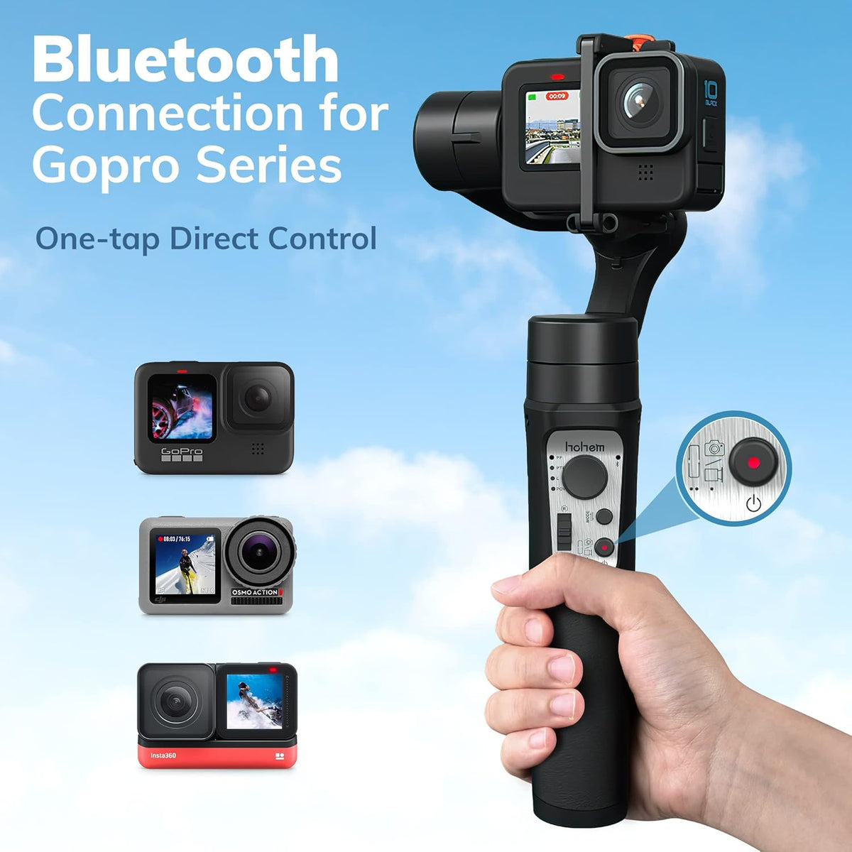 3-Axis Gimbal Stabilizer with Tripod F2529