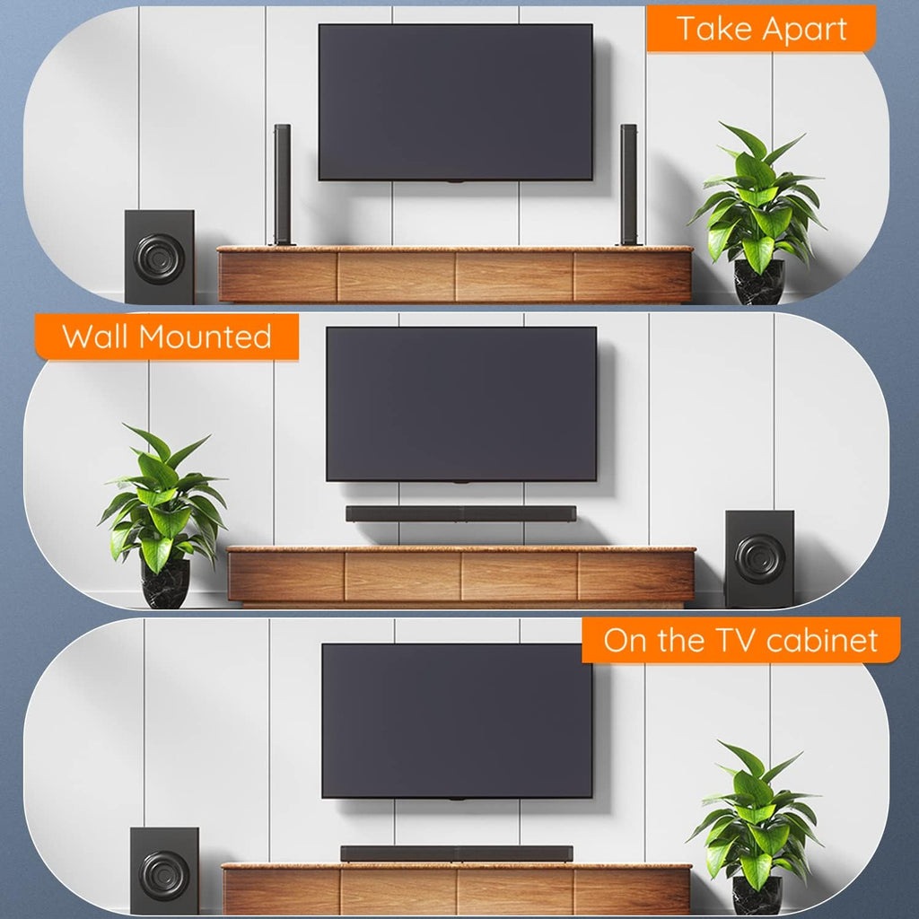 Sound Bars for TV with Subwoofer, 2.1 Channel H15763