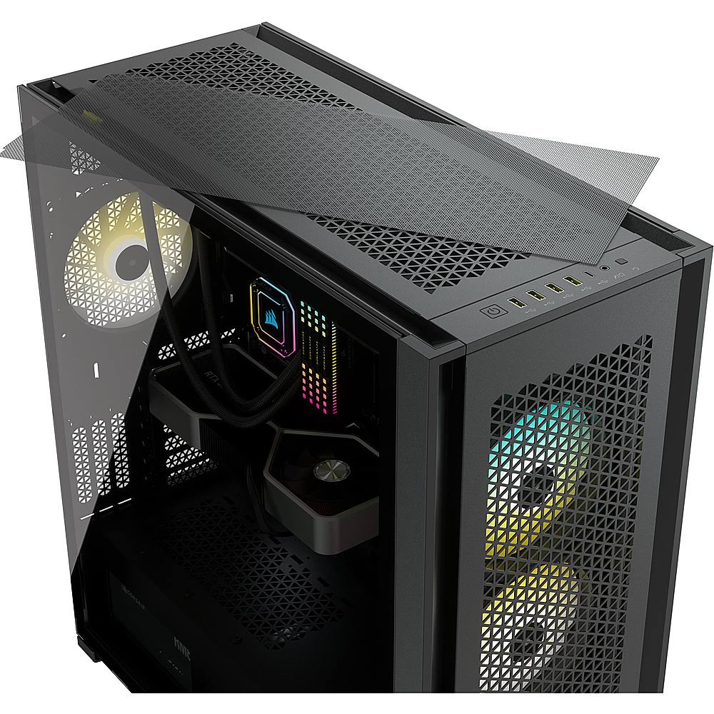 Black Full-Tower ATX PC Case B415758