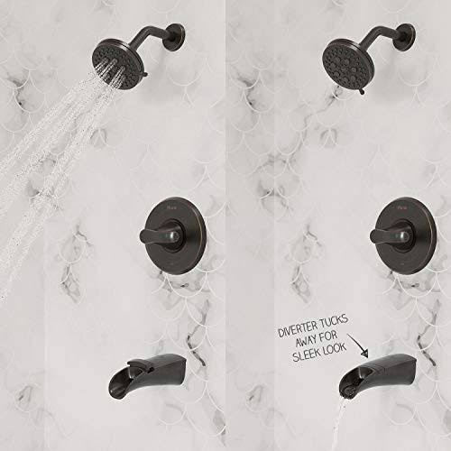 1-Handle Tub and Shower Faucet with Valve Tuscan Bronze S7621