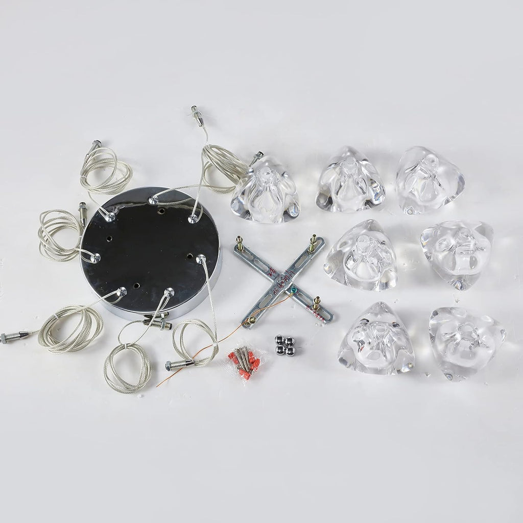 Crystal Chandelier 7 Lights Ceiling Fixture X877